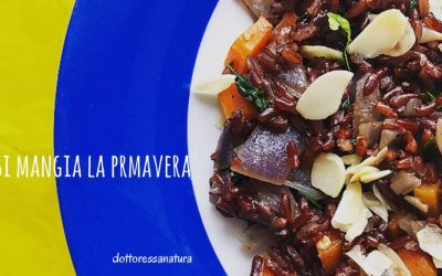 Ricetta: Riso Rosso Integrale alla primavera!