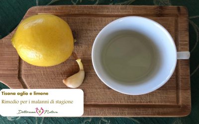 Malanni di stagione? Tisana Aglio e Limone!