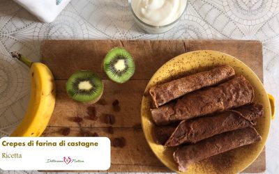 Crepes di farina di castagne