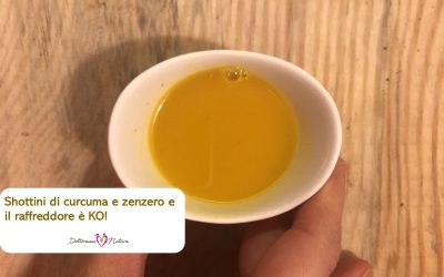 Shottini di curcuma e zenzero