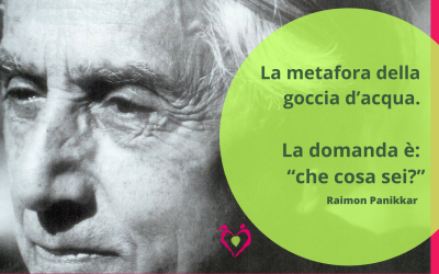 Che cosa siamo noi? Siamo la goccia d’acqua o l’acqua della goccia? Incontrare Raimon Panikkar: